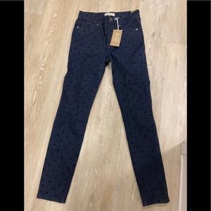 Madewell dotted jeans